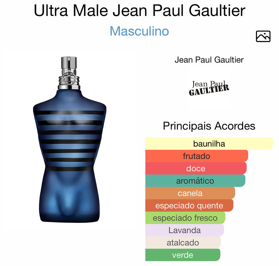 Miniatura: Ultra Male Jean Paul Gaultier - 125ml