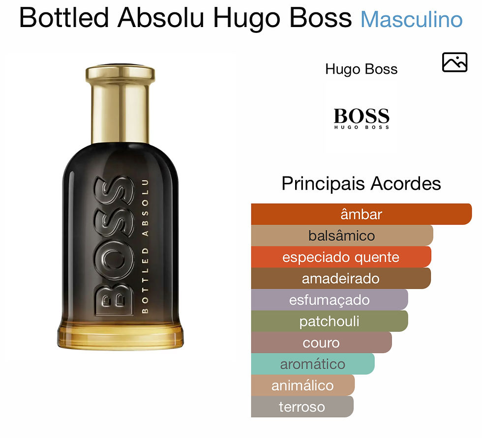 Miniatura: Bottled Absolu Hugo Boss - 100ml 