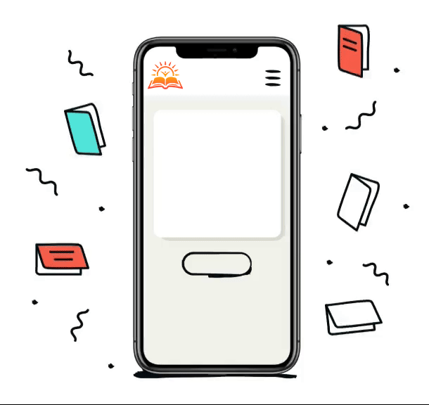 reading on phone scrolling