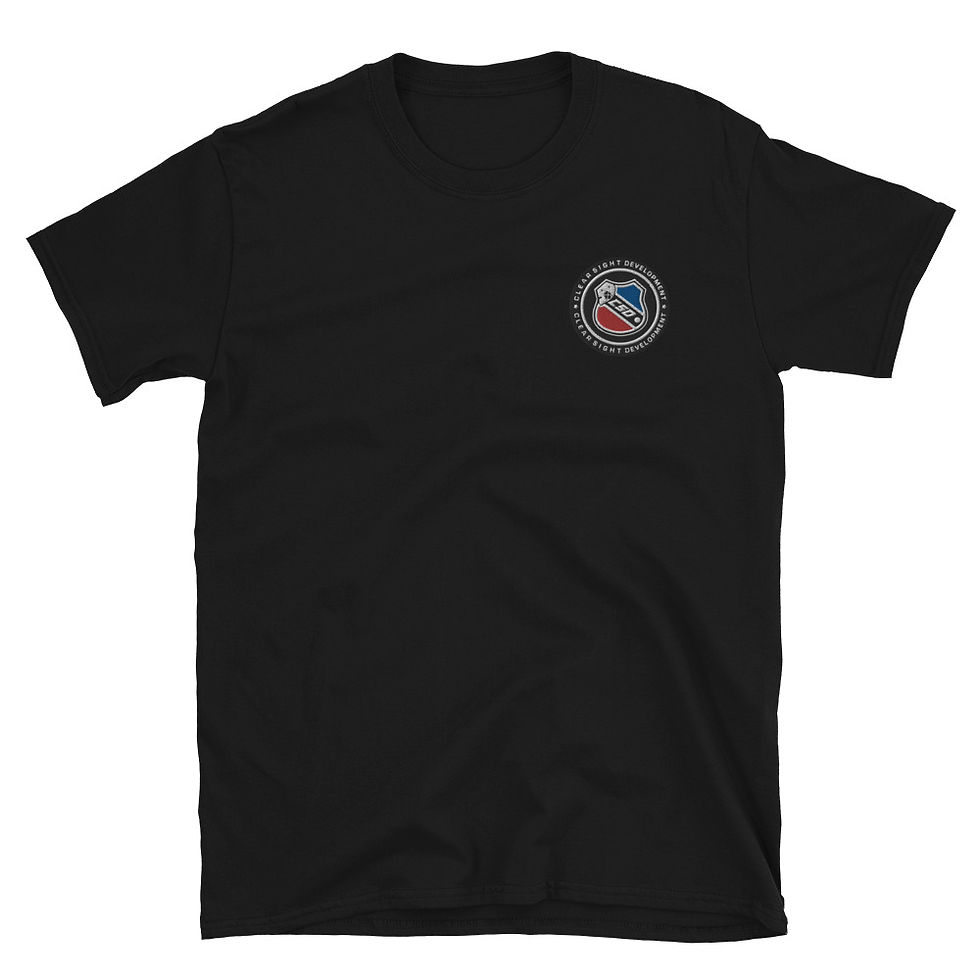 Thumbnail: Embroidered Classic Logo - Short-Sleeve Unisex T-Shirt