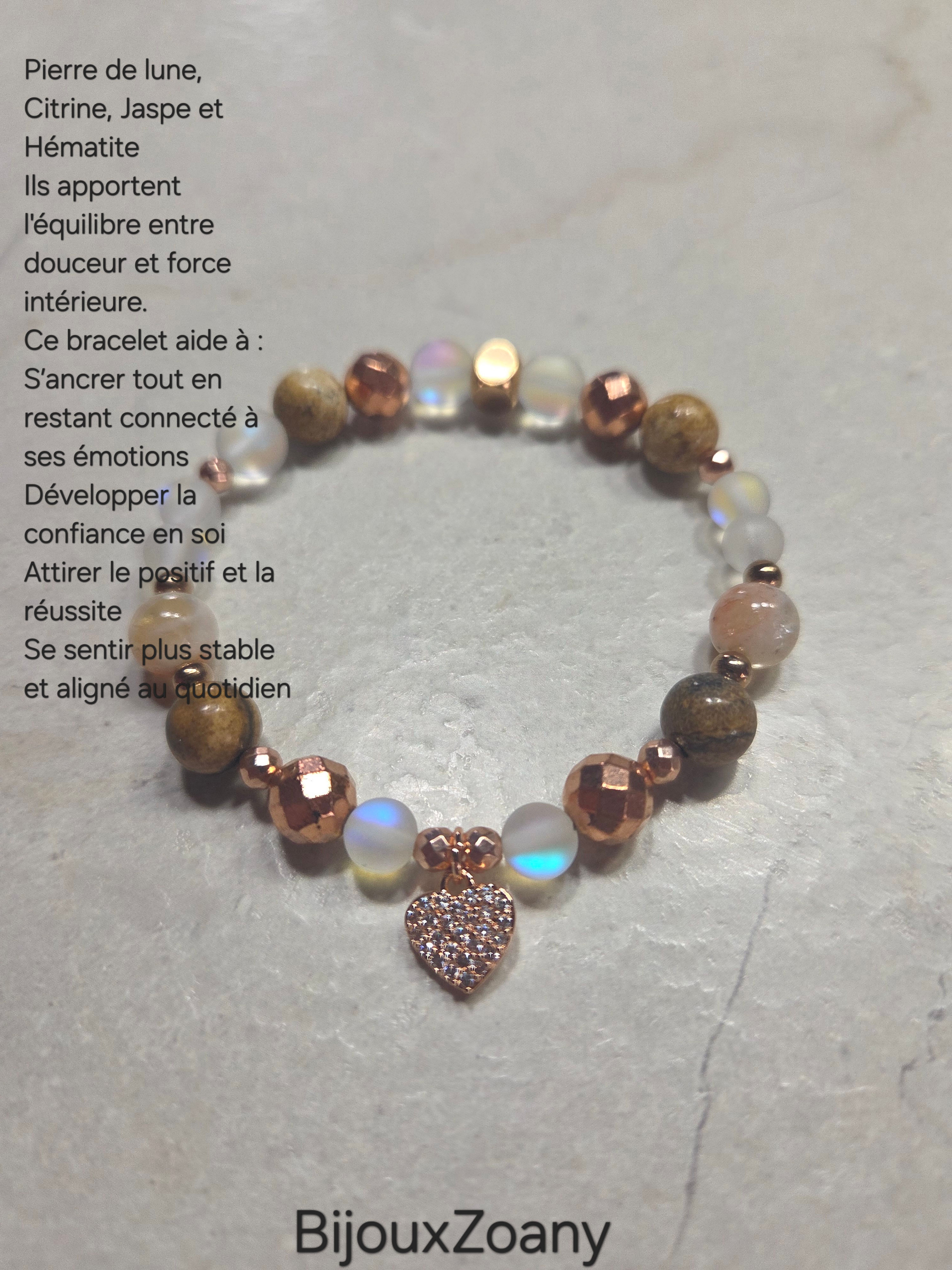 Bracelet Luna Citrine