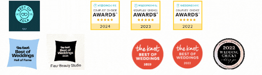Bridal Beauty Awards, The Knot, Wedding Wire, Zola