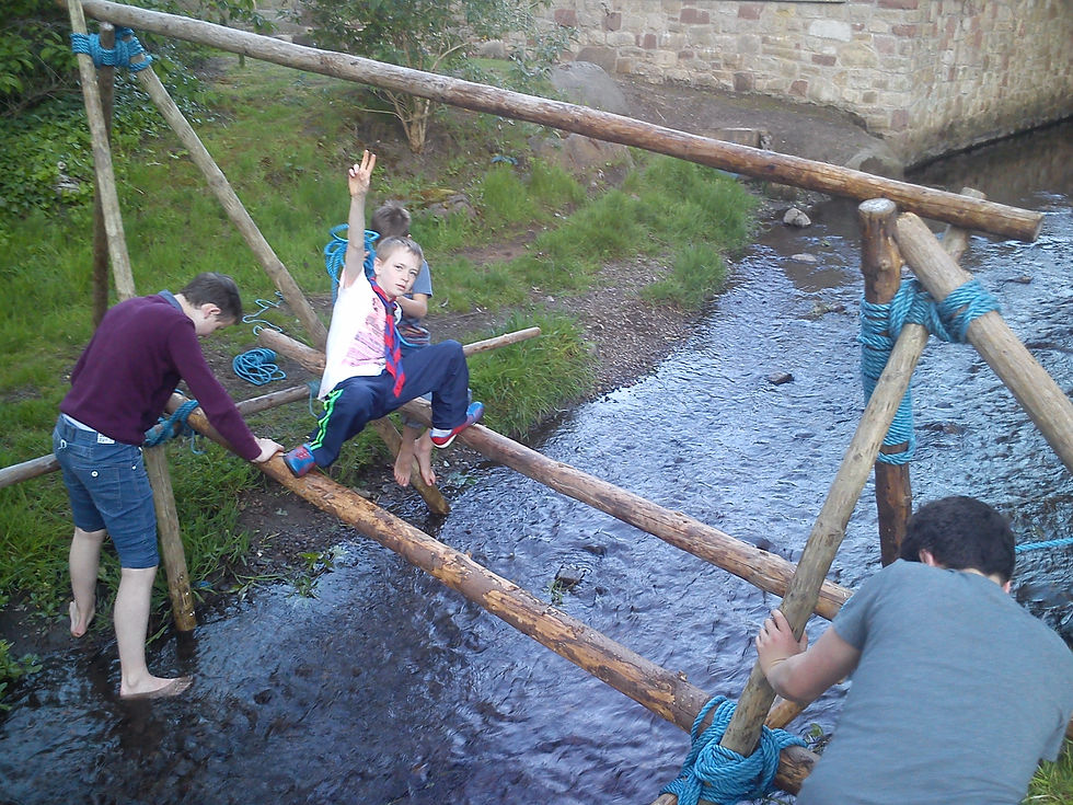 building the bridge