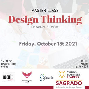 Master Class/Design Thinking | octubre 01