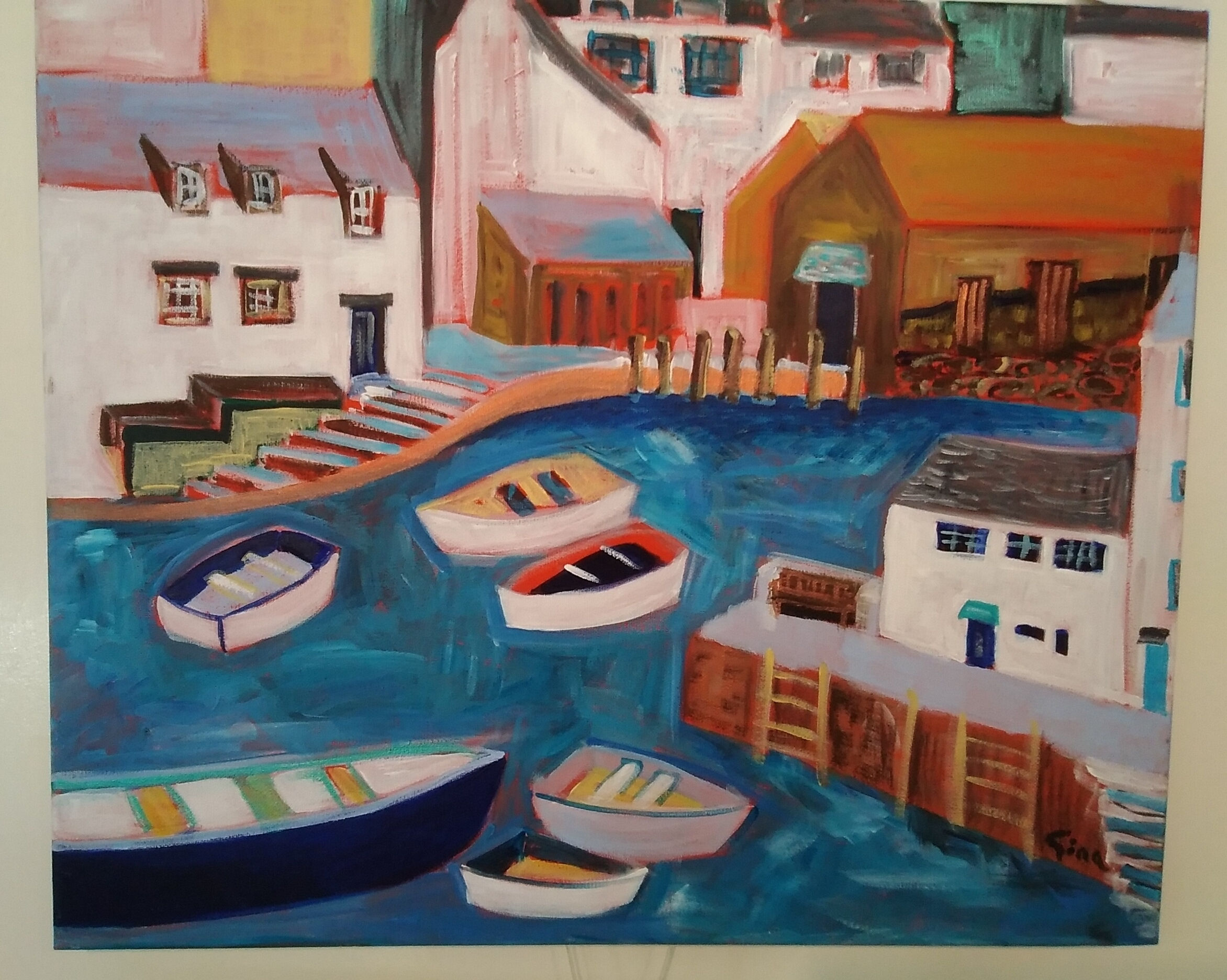 Polperro Slipway - **ORIGINAL**