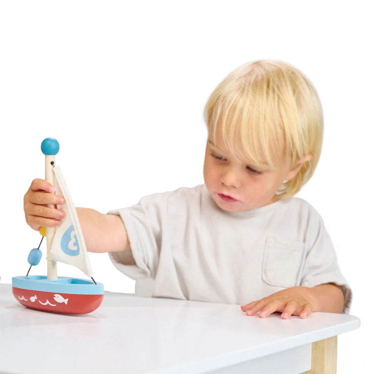 Thumbnail: Wooden Sailing Boat