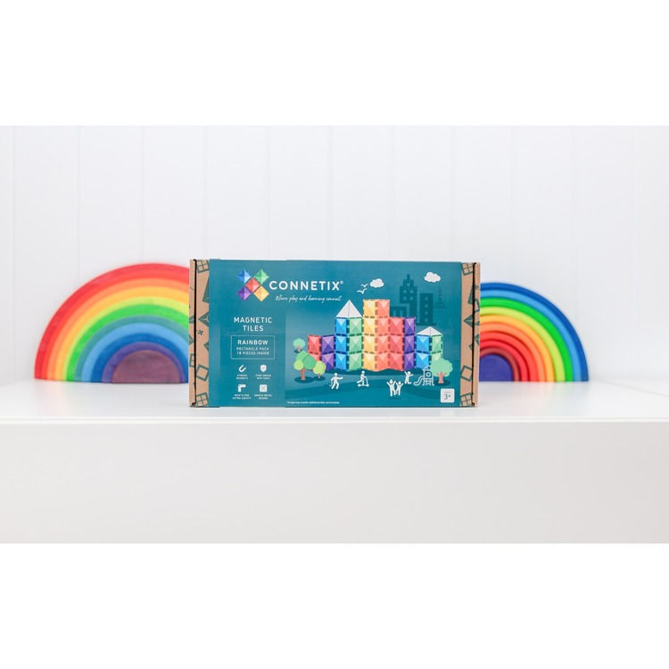 Thumbnail: Rainbow Rectangle Pack 18 Pc