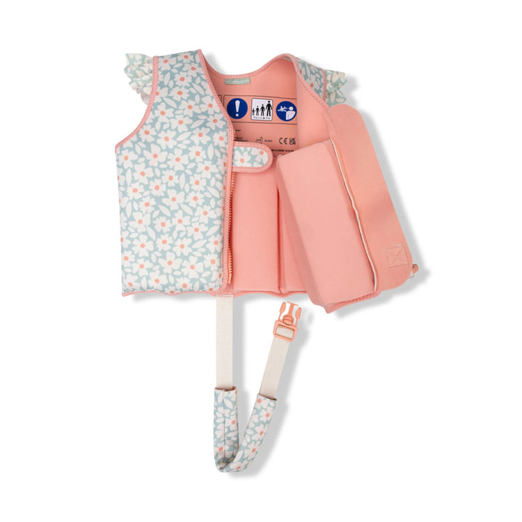 Thumbnail: Green Flowers Swimming Vest