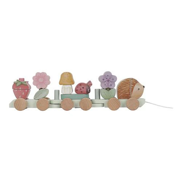 Thumbnail: Stacking Train Hedgehog - Fairy Garden