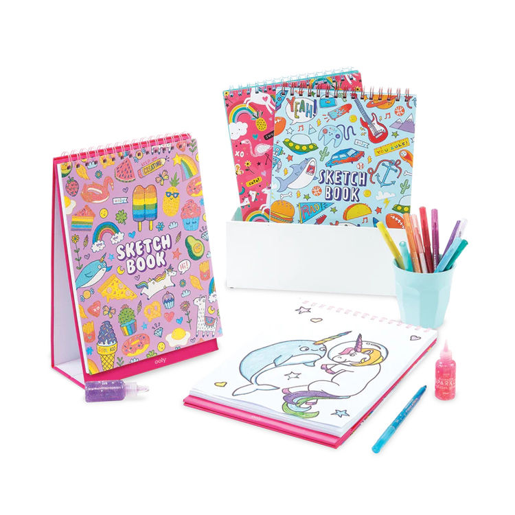 Thumbnail: Sketch & Show Standing Sketchbook - Awesome Doodles