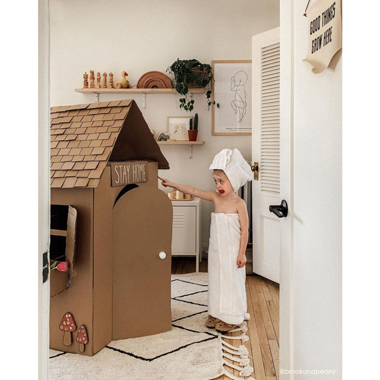 Thumbnail: Washable Rug Bereber Beige - Runner