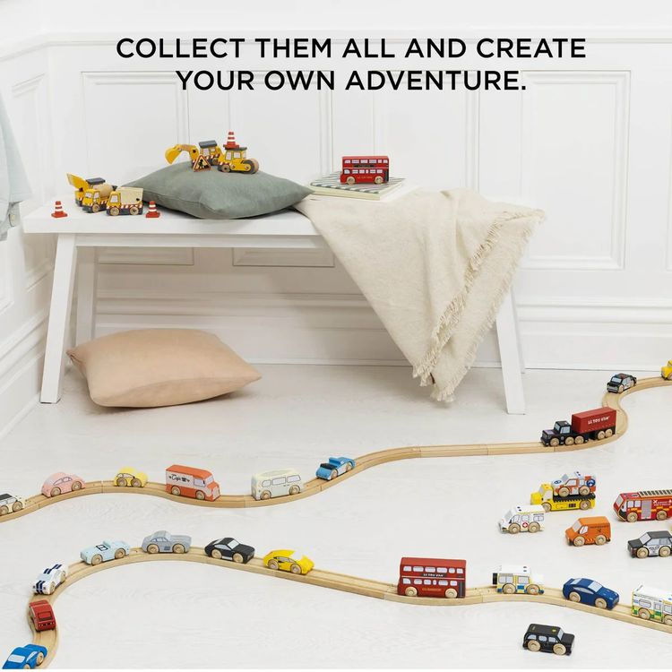 Thumbnail: Wooden Trailer Truck Set