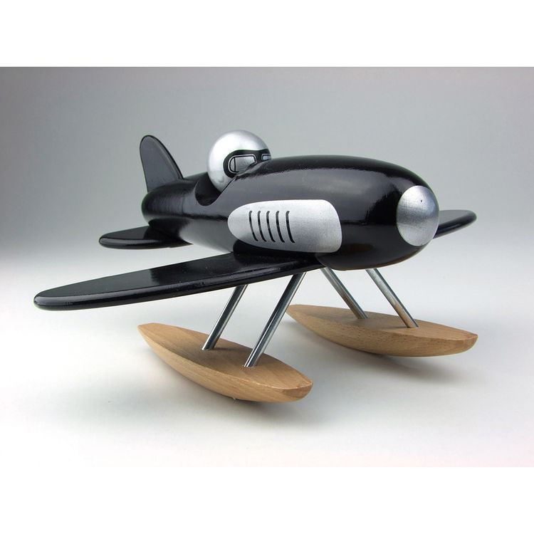 Thumbnail: Black seaplane