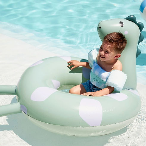 Swim Ring Animal - Green - Dino - Ø 95 Cm 02.jpg