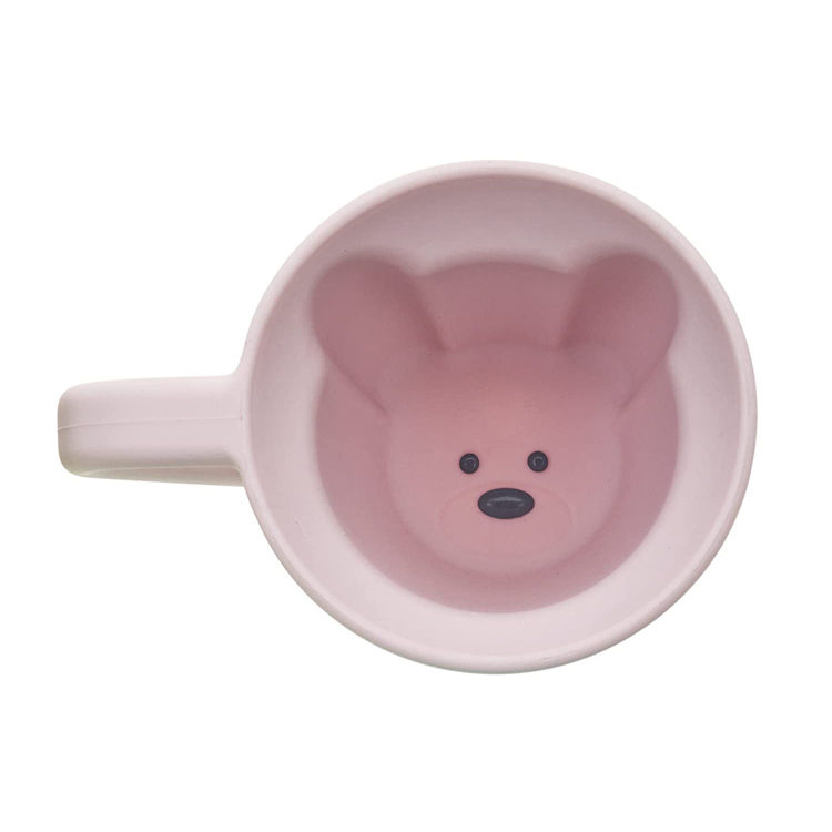 Thumbnail: Silicone Bear Mug - Pink