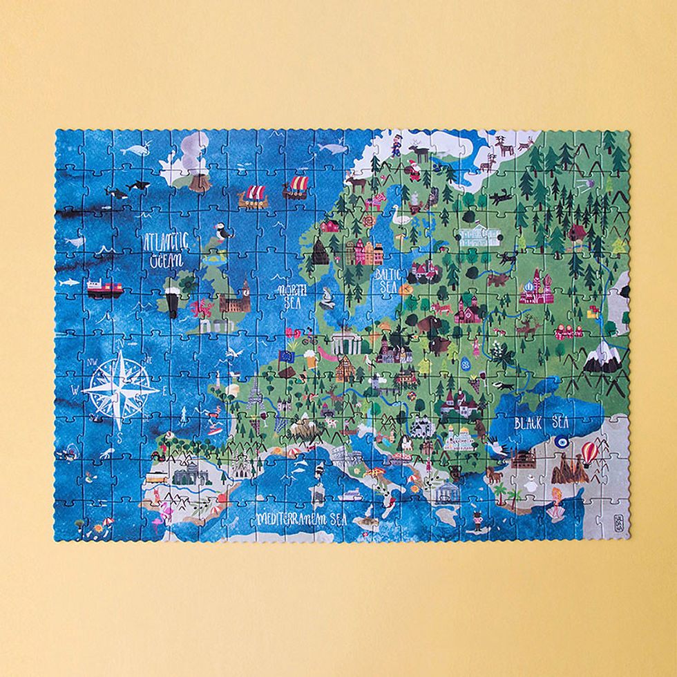 Thumbnail: Discover Europe Puzzle
