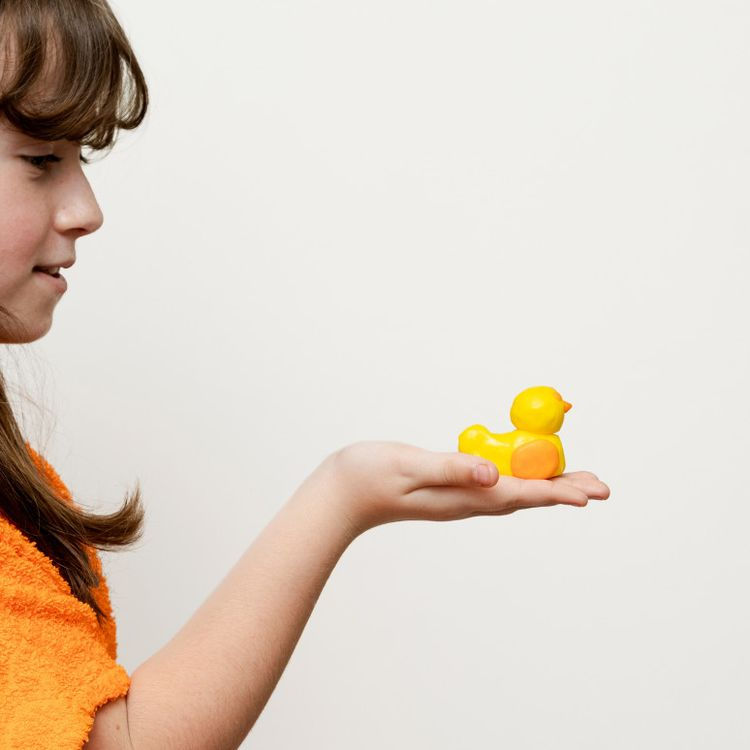 Thumbnail: Set of orange and yellow Bath & Shower dough with Ploofy