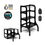 Thumbnail: STEP'n'SIT - Helper Tower - Table Convertible 2-in-1 - Black Black