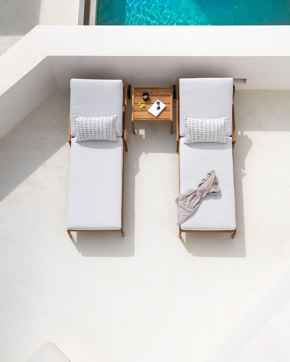 Thumbnail: Jack Outdoor Adjustable Lounger - TW LC