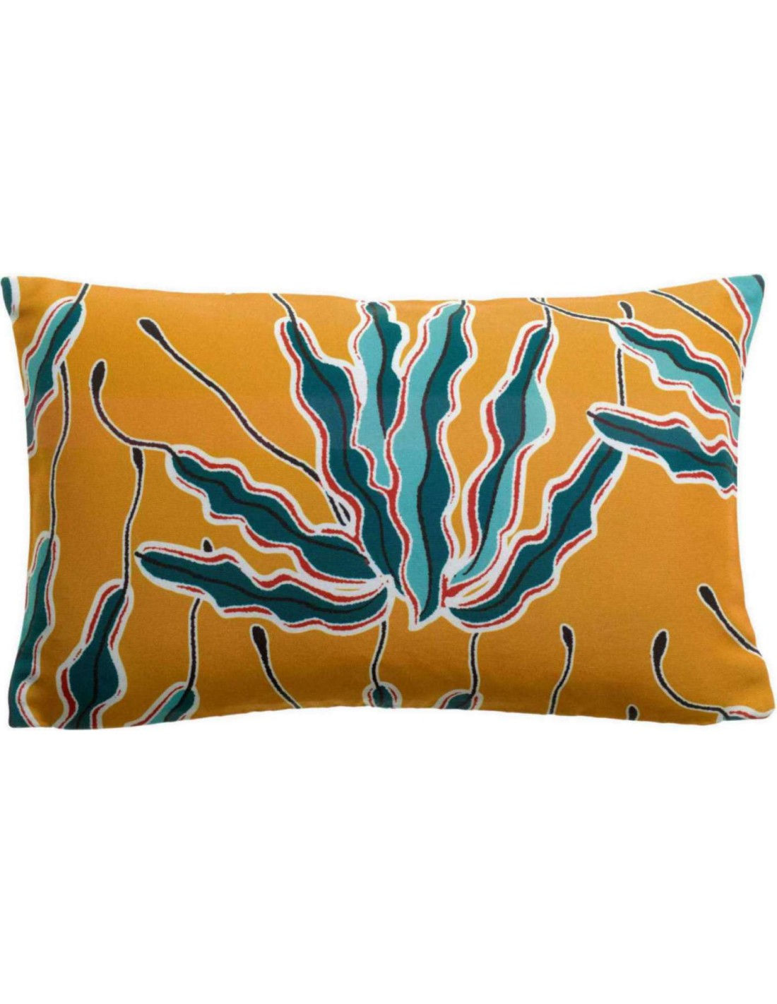 Cushion Vivaraise Alga Print Outdoor Bronze 40x65 100% Polyester