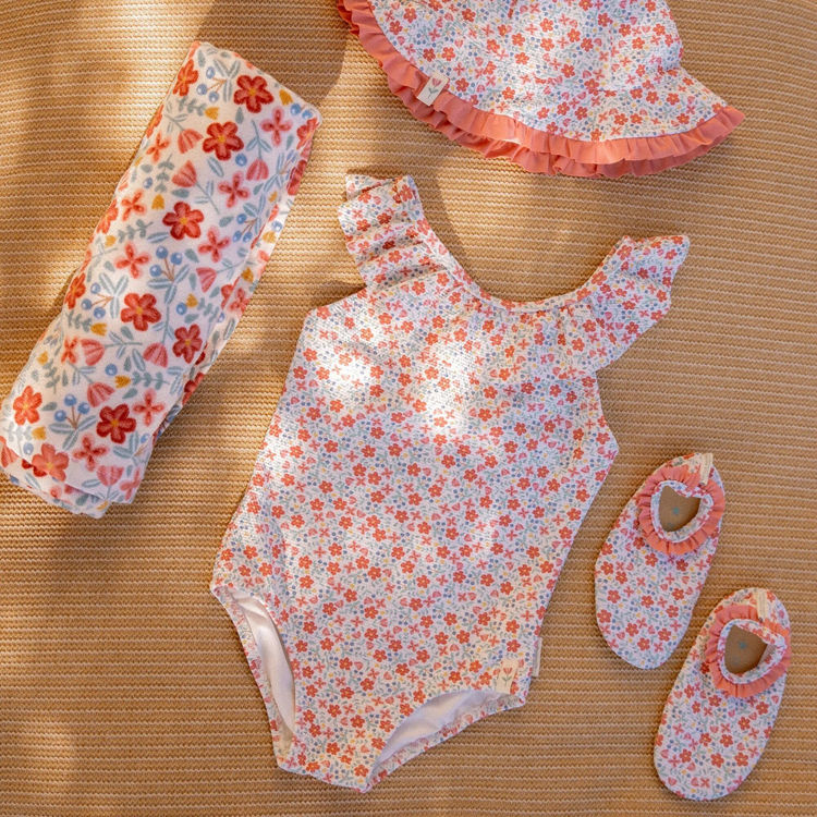 Thumbnail: Swim Shoes - Sunny Flowers Multicolour