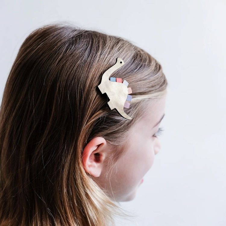 Thumbnail: Doodle Dino Ribbon Clips