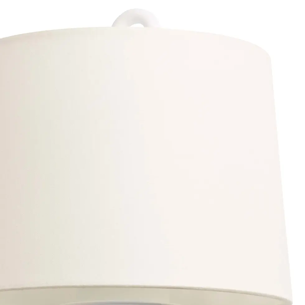 Thumbnail: Montreal Chrome & Beige Wall Lamp