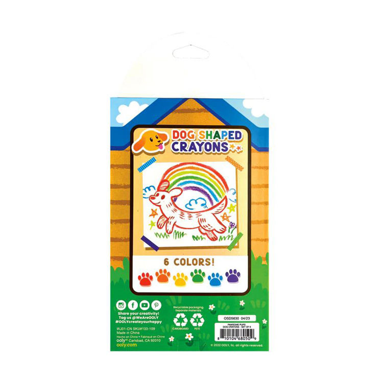 Thumbnail: Pawsome Pups Dog Crayons - Set of 6