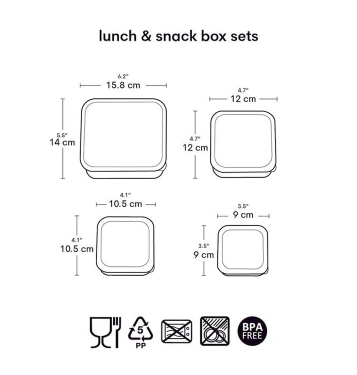 Thumbnail: Lunch & snack box set: Pirates