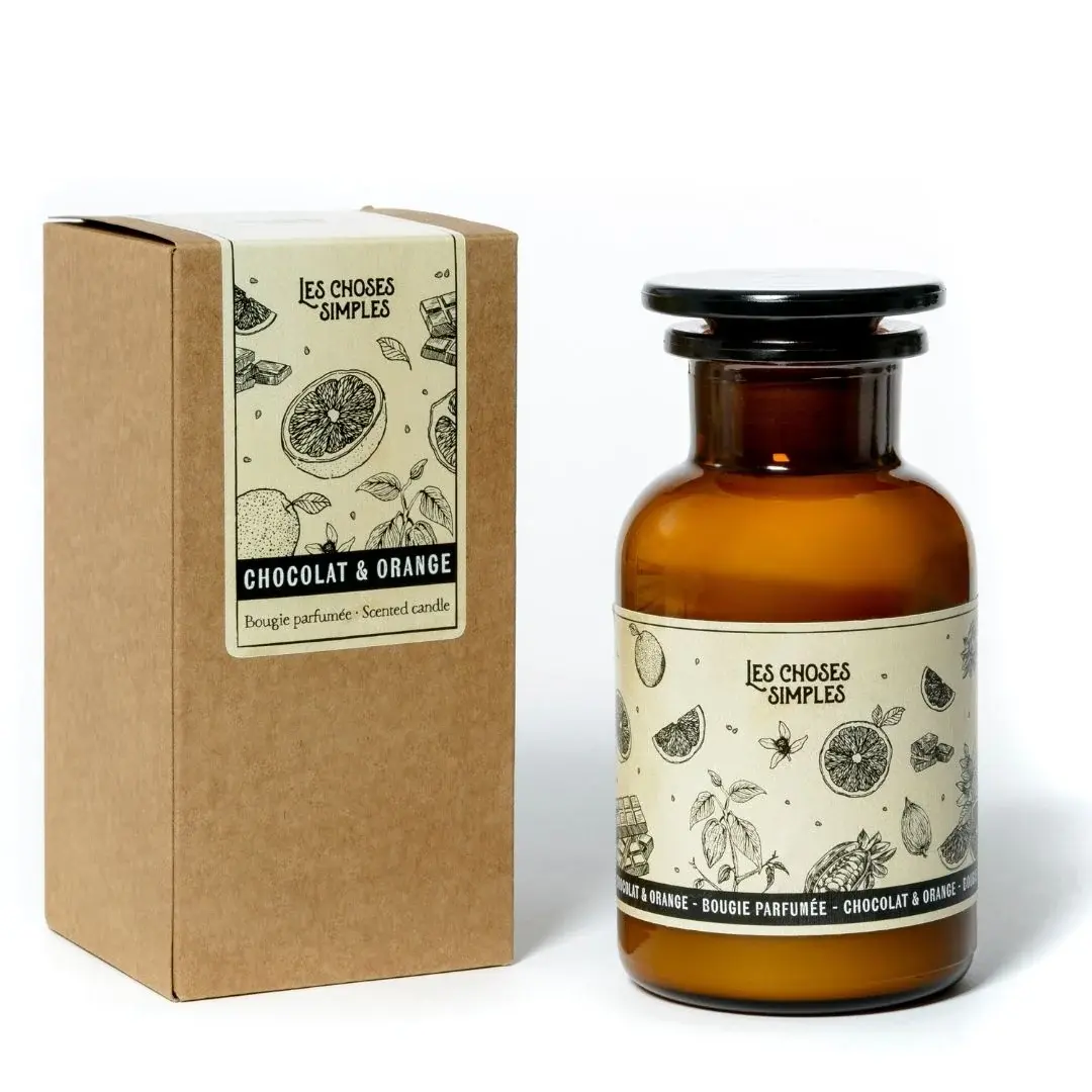 Apothecary Candle No 22 "Chocolate & Orange"