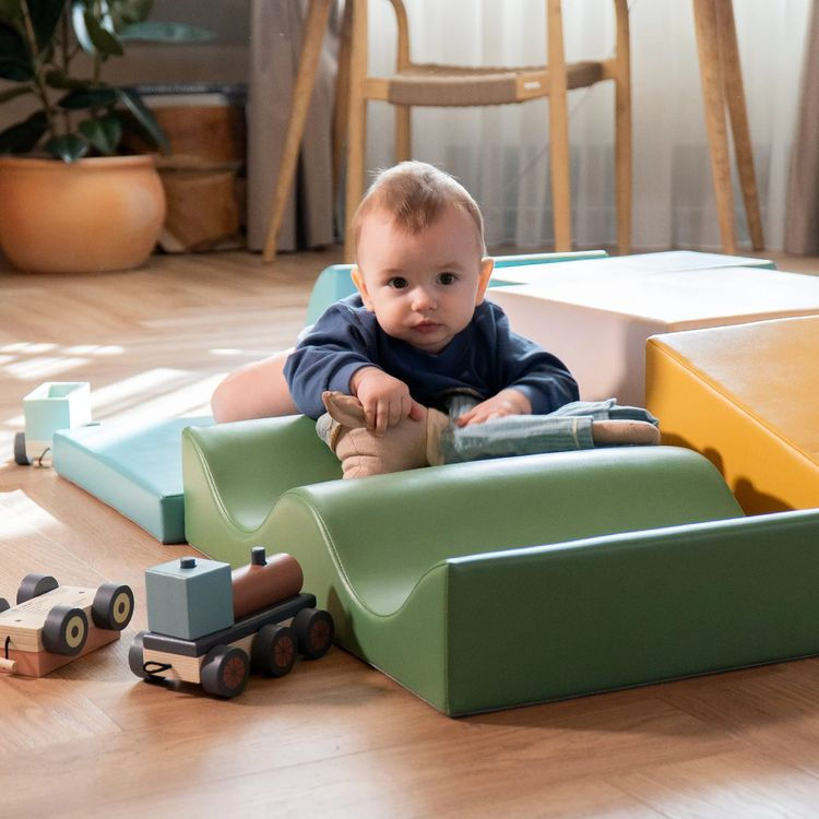 Thumbnail: Soft Play Activity Set - Discoverer - Pastel Turquoise