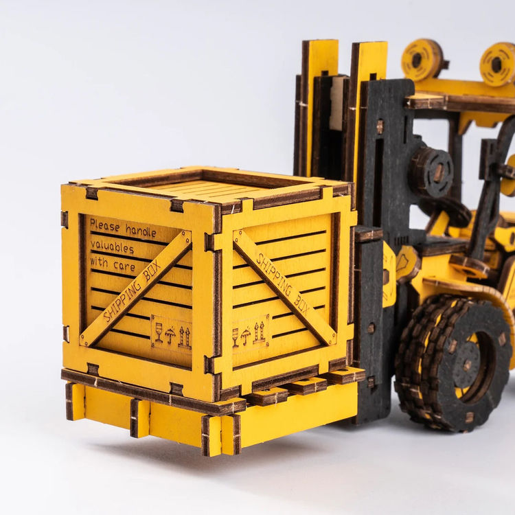 Thumbnail: Forklift Engineering Vehicle 3D Wooden Puzzle
