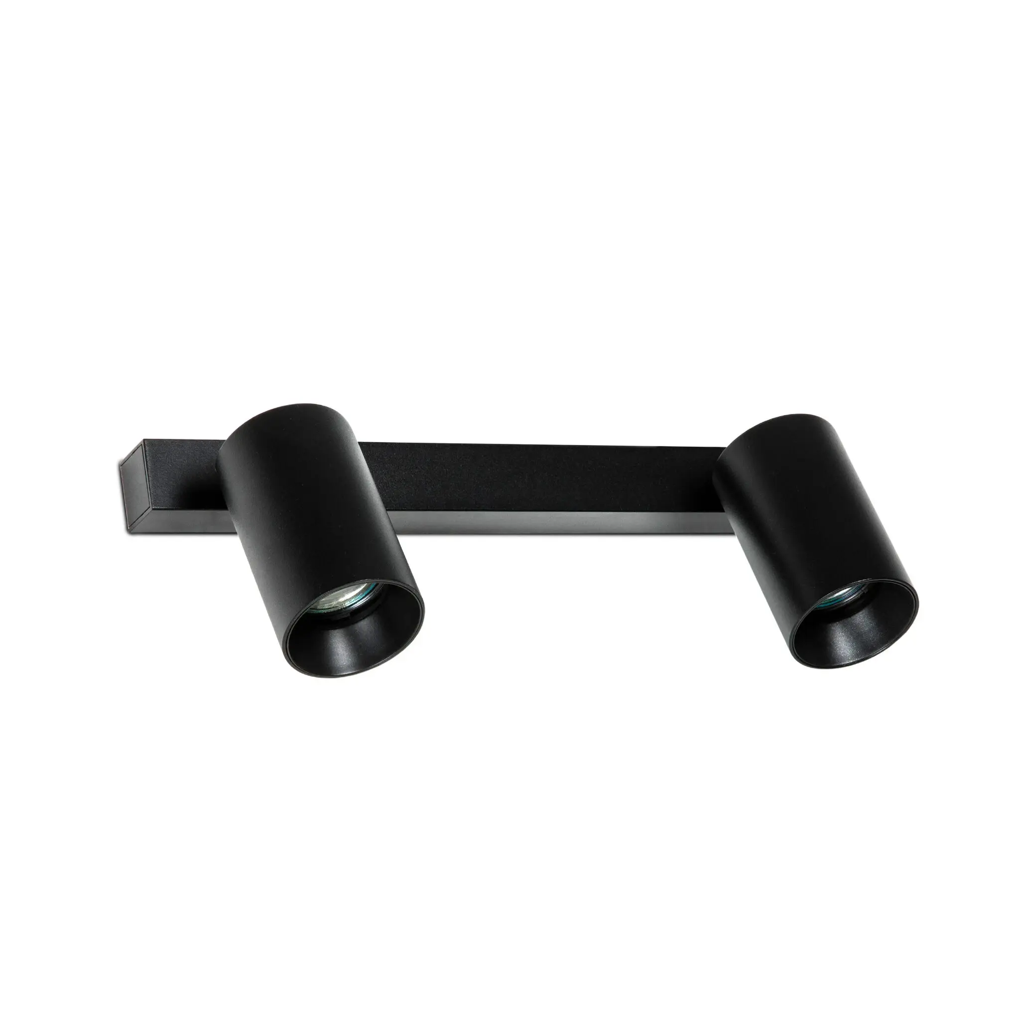 Stan 2L Black Wall & Ceiling Lamp