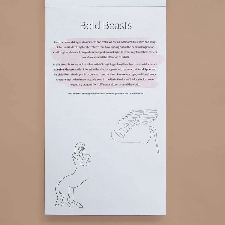 Thumbnail: Bold Beast Sketchbook