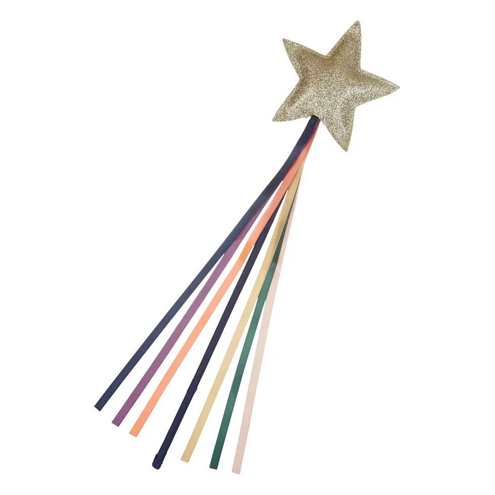 Rainbow Ribbon Wand