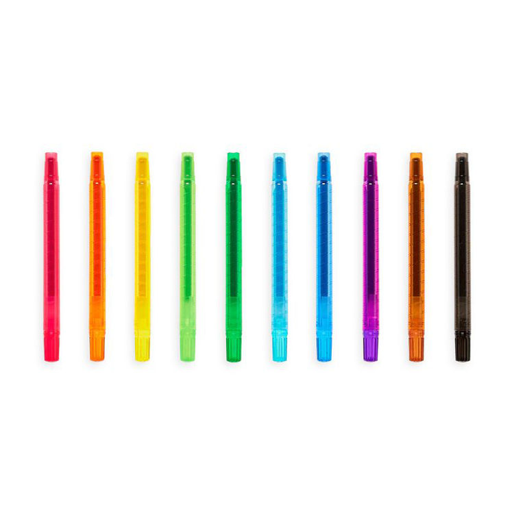 Thumbnail: Yummy Yummy Scented Twist-Up Crayons - Set of 10