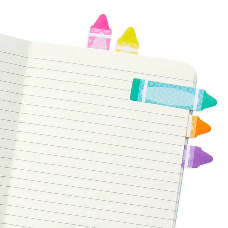 Thumbnail: Note Pals Sticky Tabs - Rainbow Crayons