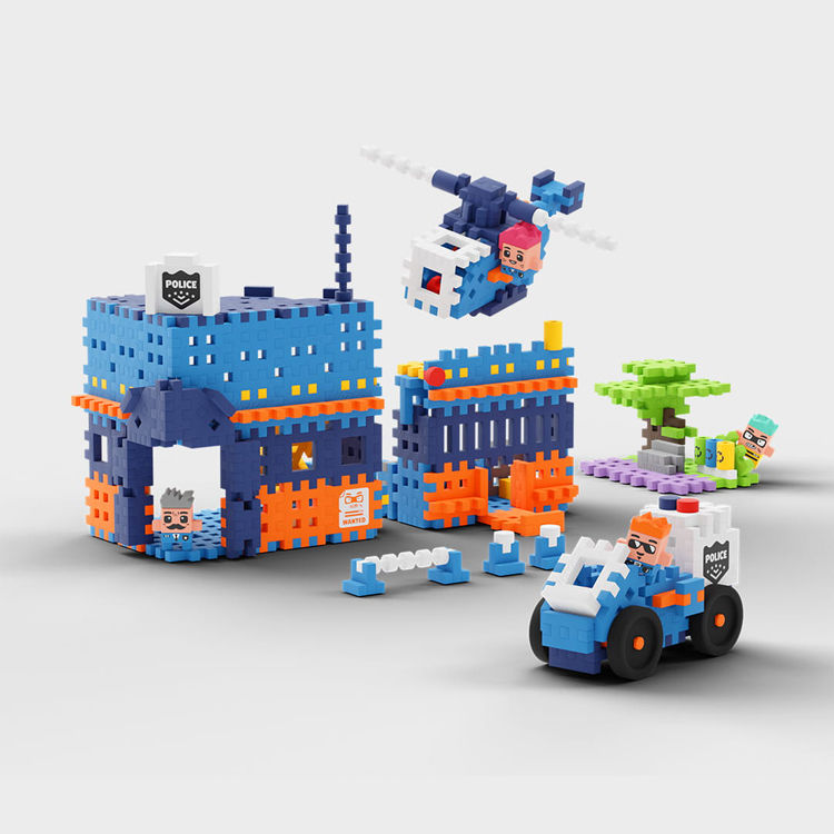 Thumbnail: Mini Waffle City: Police Station