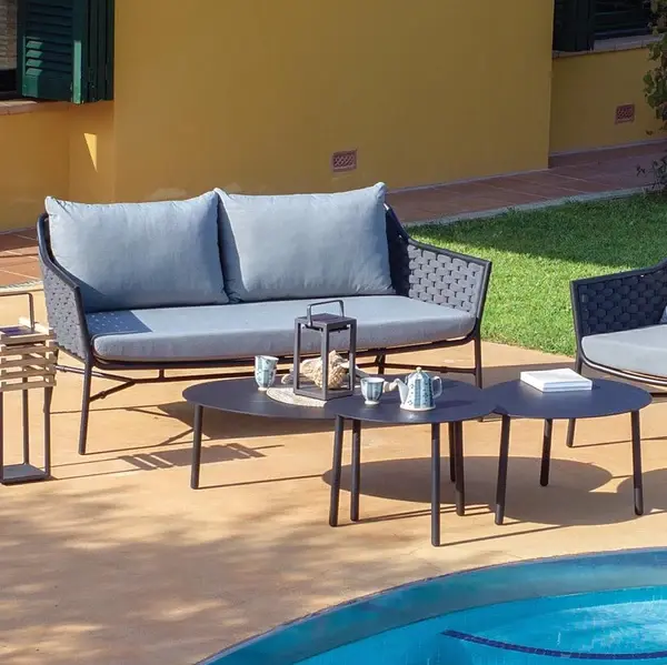 Thumbnail: Rio 2-Seater Stackable Sofa With Cushions