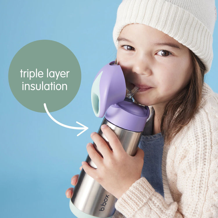 Thumbnail: 500mL Insulated Drink Bottle - Blush Crush