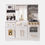 Thumbnail: Modern Play Kitchen for Kids - White