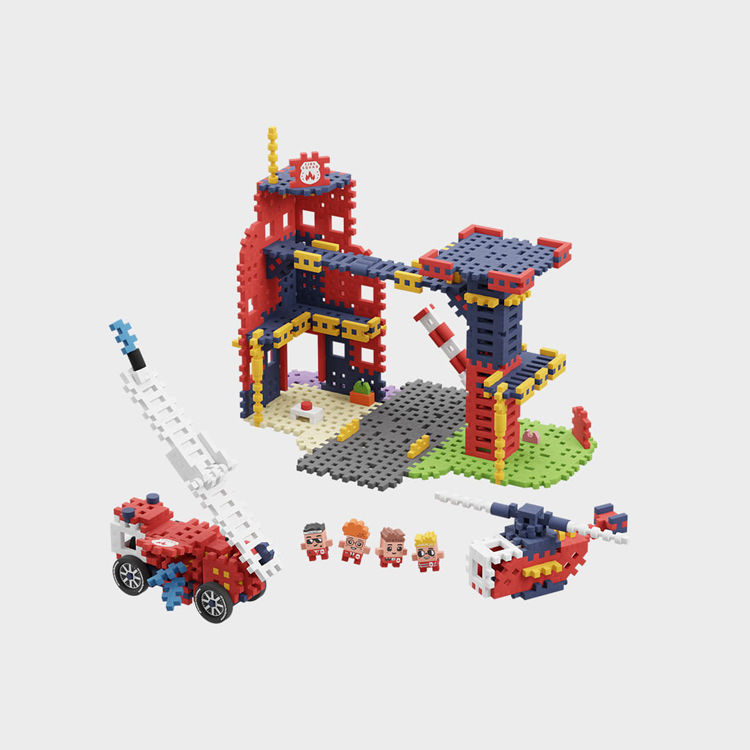 Thumbnail: Mini Waffle City: Fire Station
