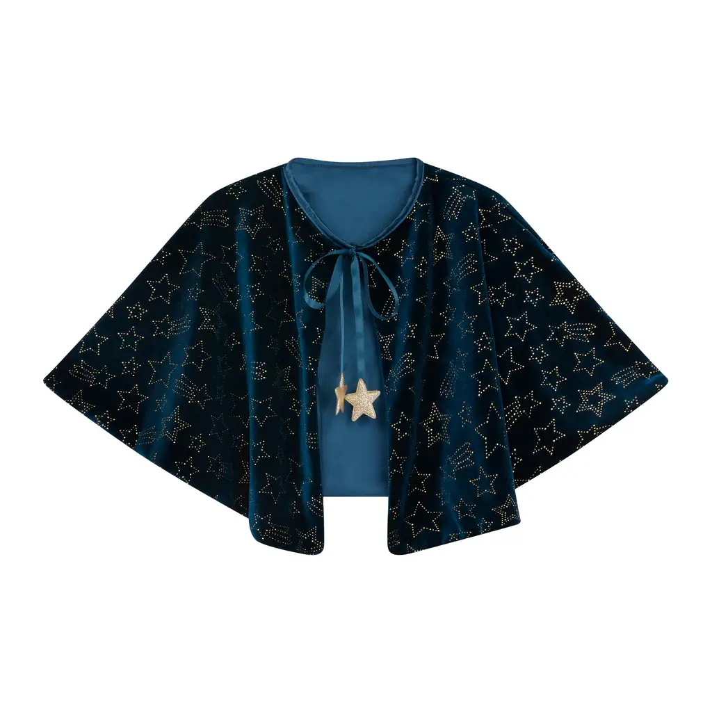 Teal Enchanted Witch Cape