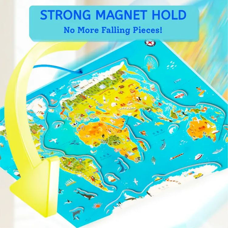Thumbnail: Magnetic Puzzle World Map