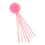 Thumbnail: Pink ruffle flower wand