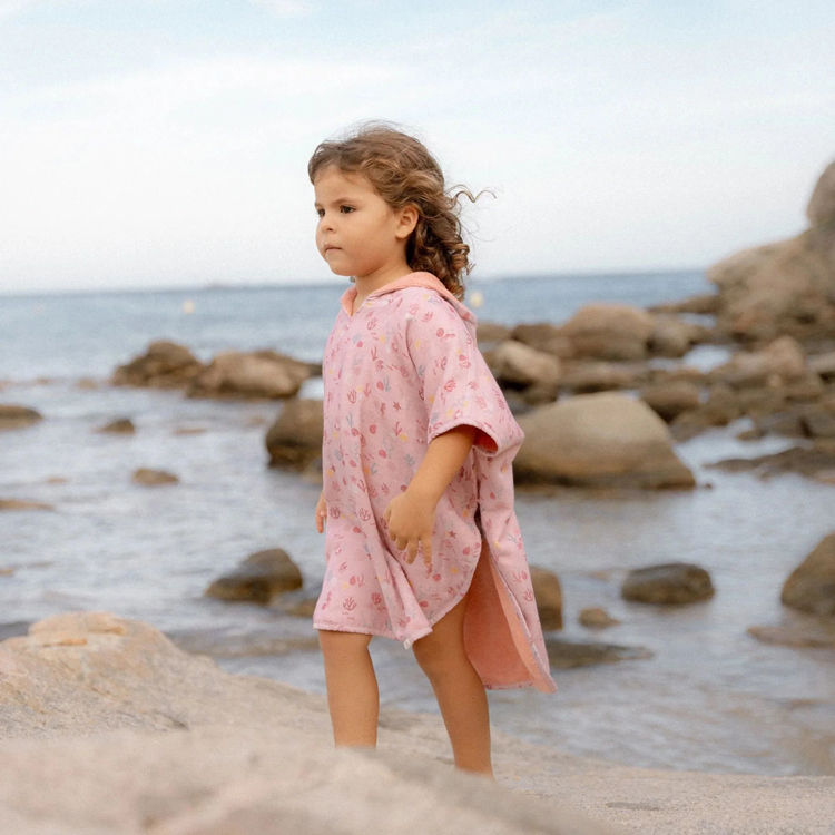 Thumbnail: Beach Poncho - Ocean Treasures Multicolour