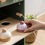 Thumbnail: Vintage Kids Wooden Toy Kitchen Oven - Green