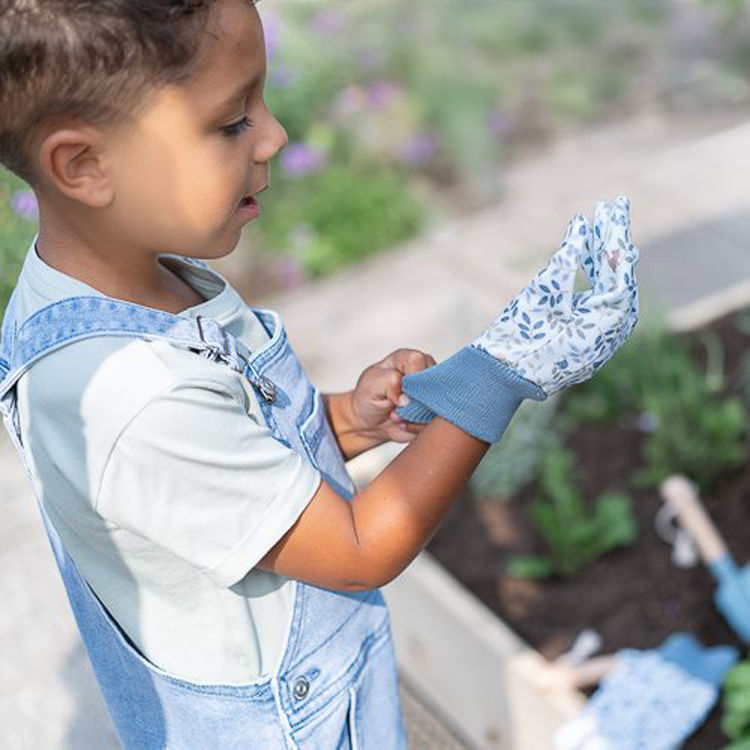 Thumbnail: Garden gloves - Blue - Forest Friends