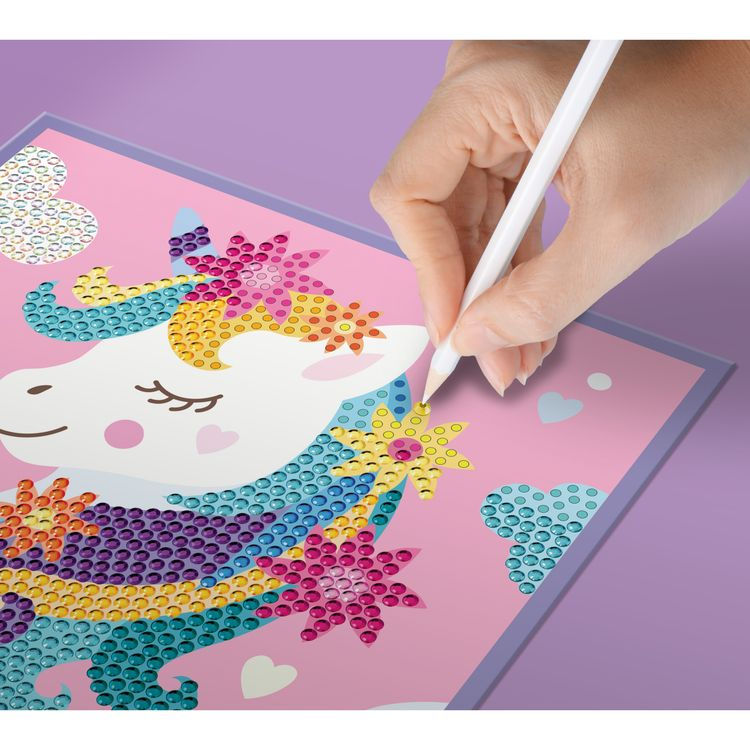 Thumbnail: Flower Unicorn, Diamond Art Junior