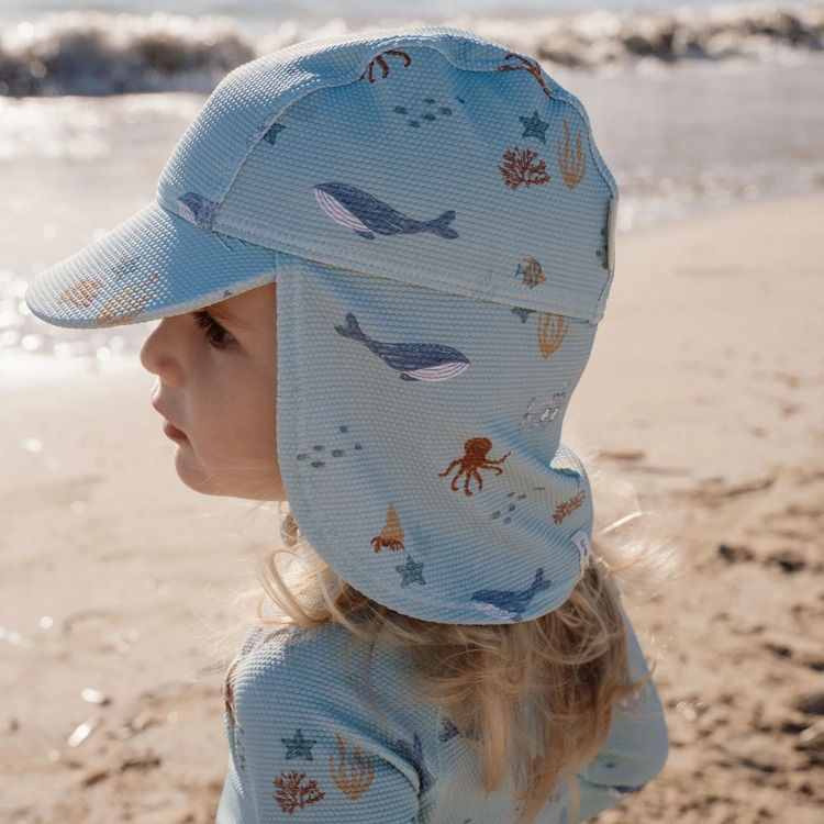 Thumbnail: Swimming Cap - Green - Ocean Friends